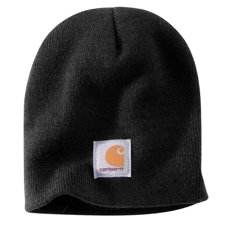 Carhartt Knit Beanie, Black, OS,  A205-BLKOS
